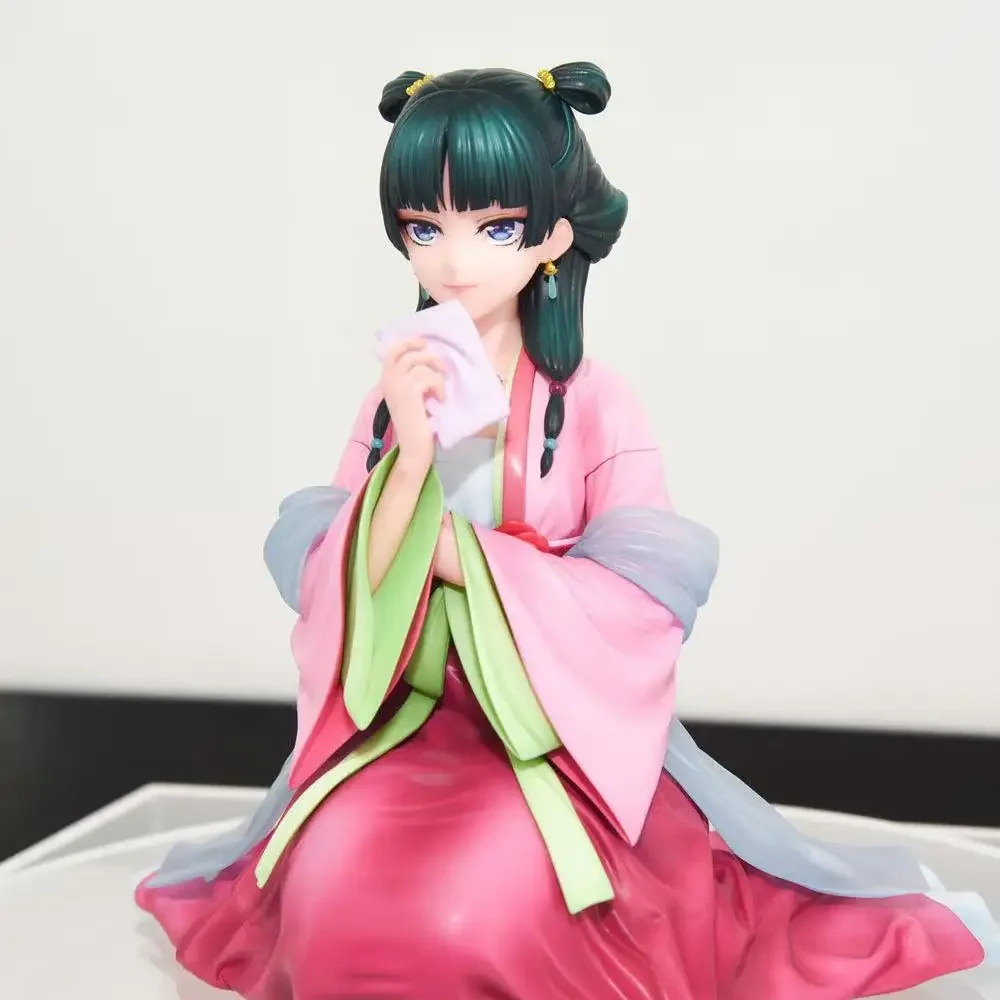 

The Apothecary Diaries Collect Anime Figures Sitting MaoMao Figures Ancient Clothing Doll Action Figure Toys for Kids Christmas