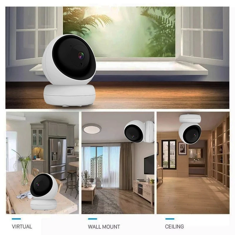 ICSEE 3MP Wireless WIFI Camera Video Surveillance Indoor Home Shop Security Protection Wireless Baby Monitor Infrared PT Camera