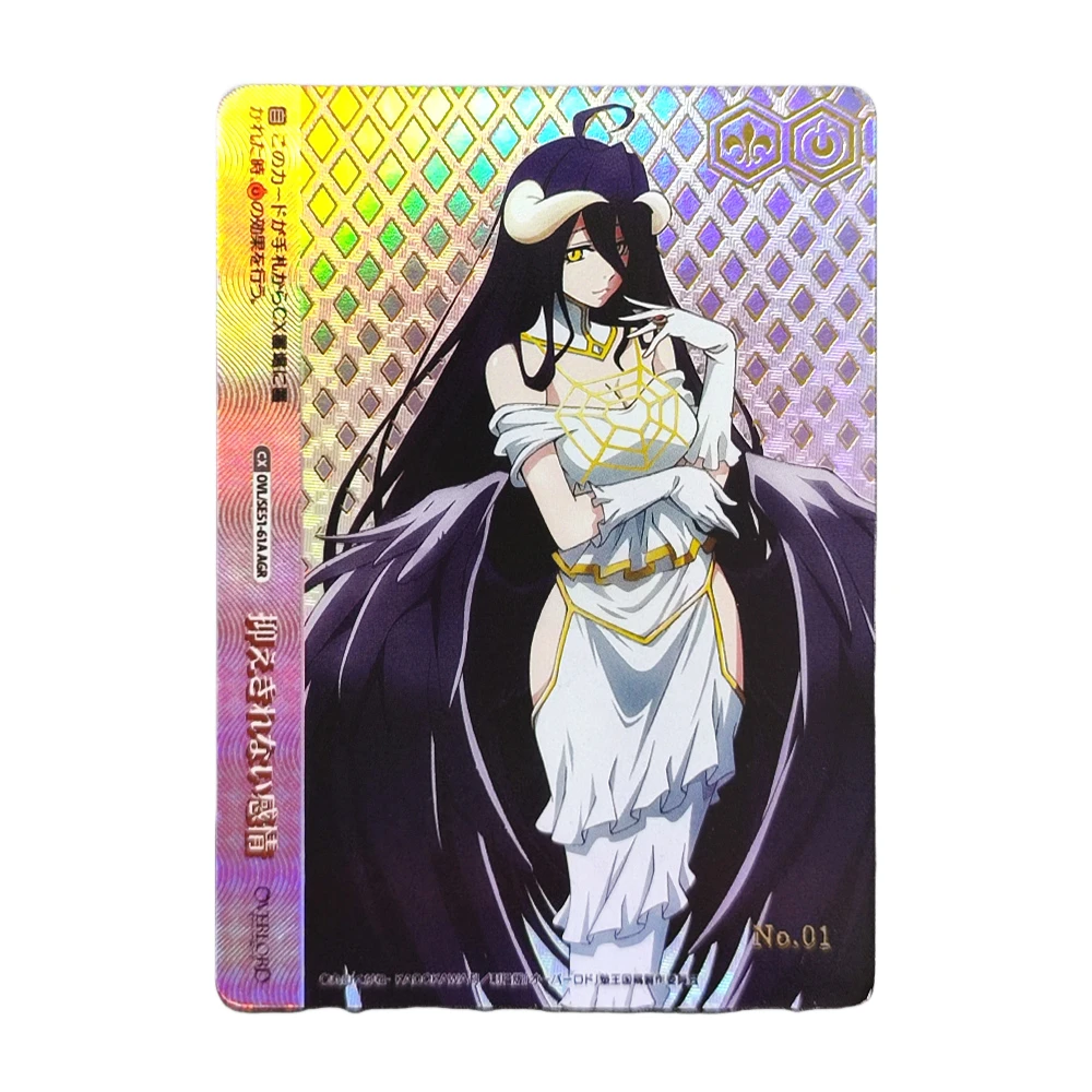    プロキシ・ヴァイス・シュヴァルツ カード アルベド オーバーロード 神聖王国 OVL/SE51-61A AGR フォイル＆サイン入り 日本アニメTCGカード