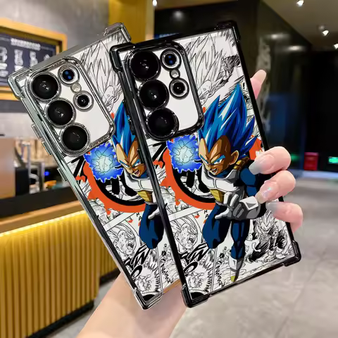 Dragon Ball Z Vegeta Phone Case for Samsung Galaxy S23 S25 Ultra Note 20 Ultra S25 Plus S20 FE S22 Ultra s23ultra S24 S21FE