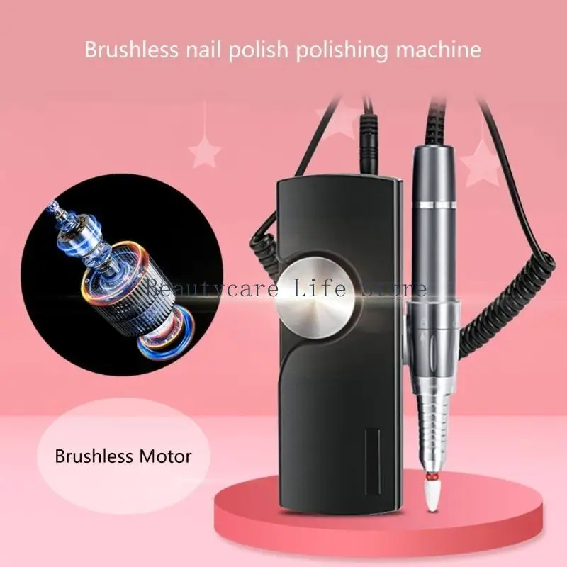 652C แปรงเล็บสว่าน 35000 รอบต่อนาทีเครื่องเจาะเครื่องจักรไฟฟ้าเครื่องเจาะแบบชาร์จไฟได้แบบชาร์จไฟได้สำหรับผู้หญิง