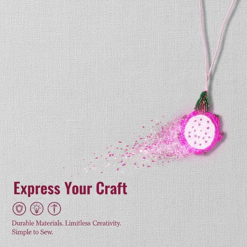 Bead Tassel Patch 20PCS Rope Badge Embroidery Star Lemon Orange Flower Heart Sequin Rhinestone for DIY Outfit Crafts