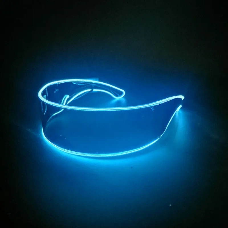 

LED Glowing Glasses for Women Men Club EDM Party Disco Nightlife Decorations with Multicolor Light Show Luminous Glasses Novelty