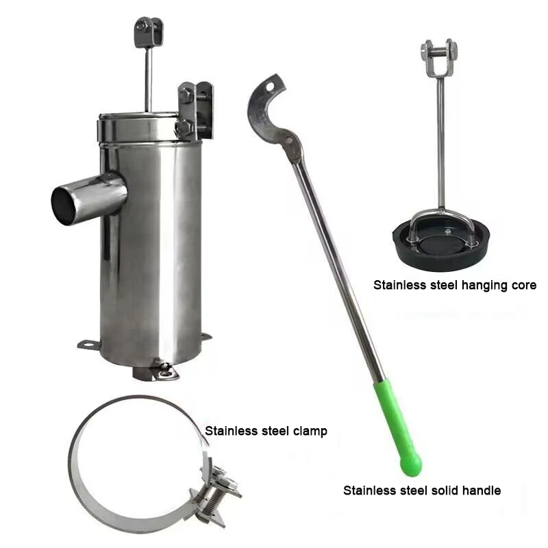 Garden Yard Groundwater Domestic Hand Well Pump Manual Deep Water Jet Pump Stainless Steel Handheld Shake Suction Pump For Home