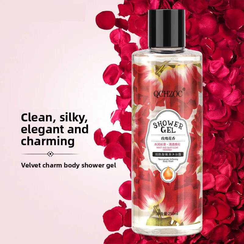 

Гель для душа и шампунь Cherry Blossom Ниацинамид: стойкий цветочный аромат, для женщин, оптовая продажа, семейная упаковка размера