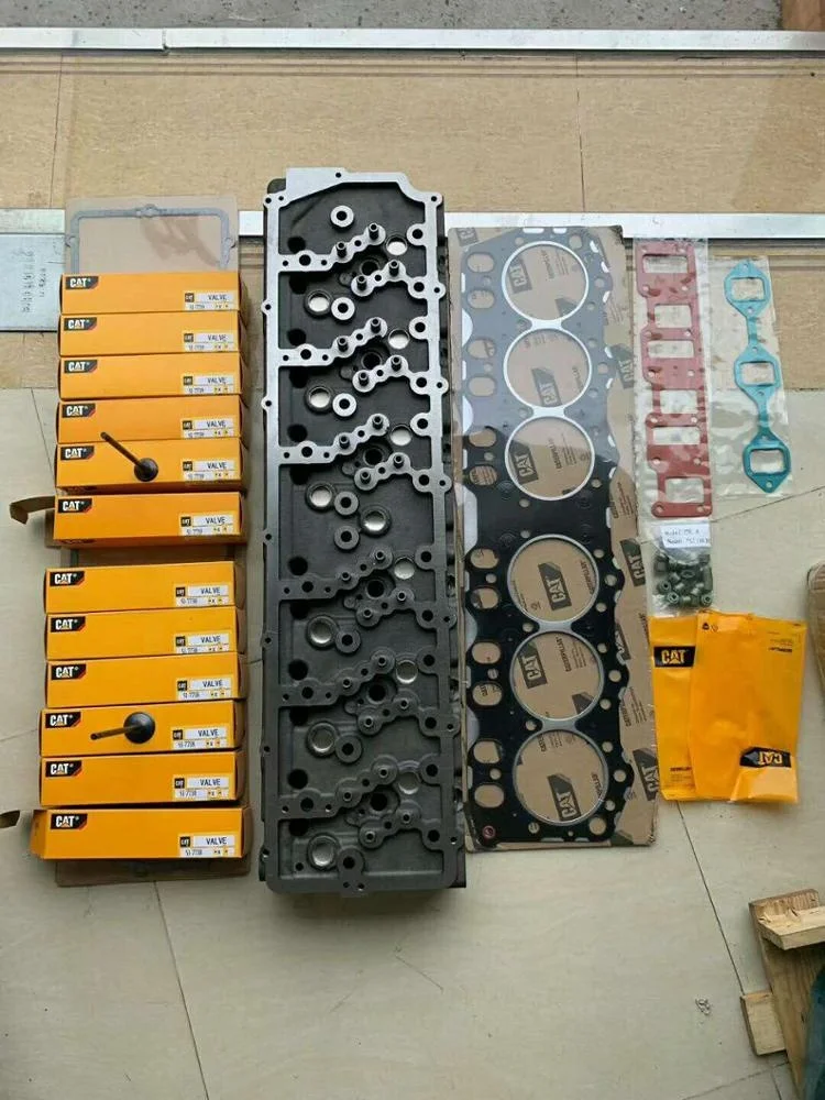 OEM C6.4 Engine Cylinder Head 297-7644 Y, CAT E320D/E321D Excavator Diesel Engine Head 294-1682