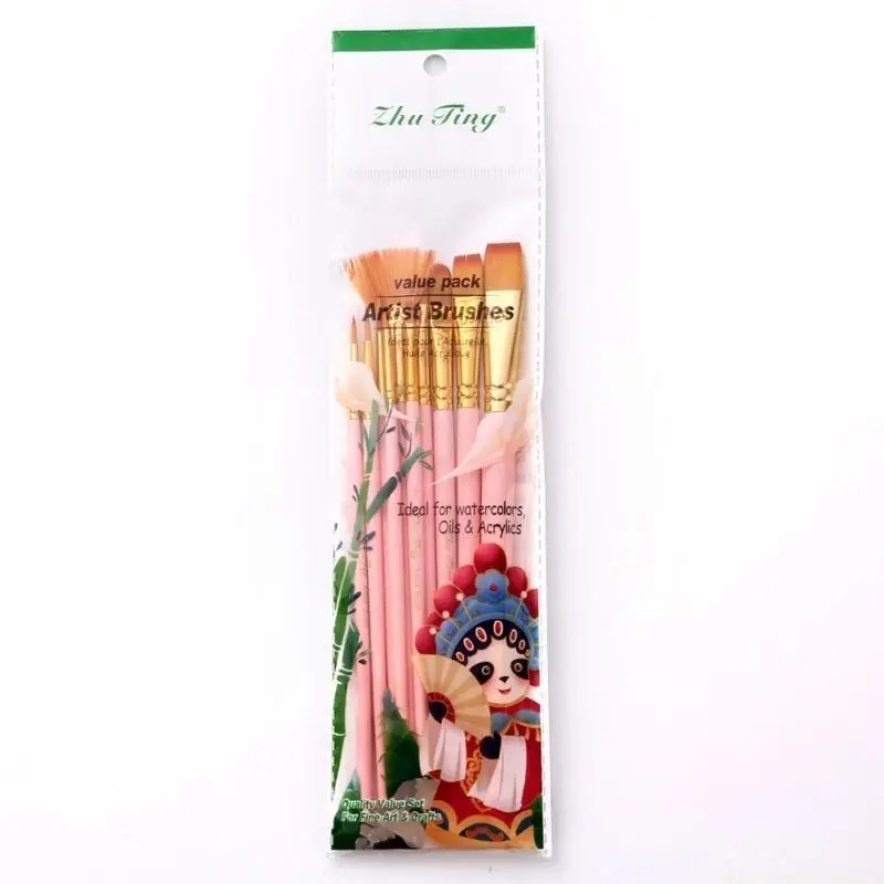 

Набор художественных кистей для акварели, акрила, гуаши, наскальной живописи, детей и взрослых