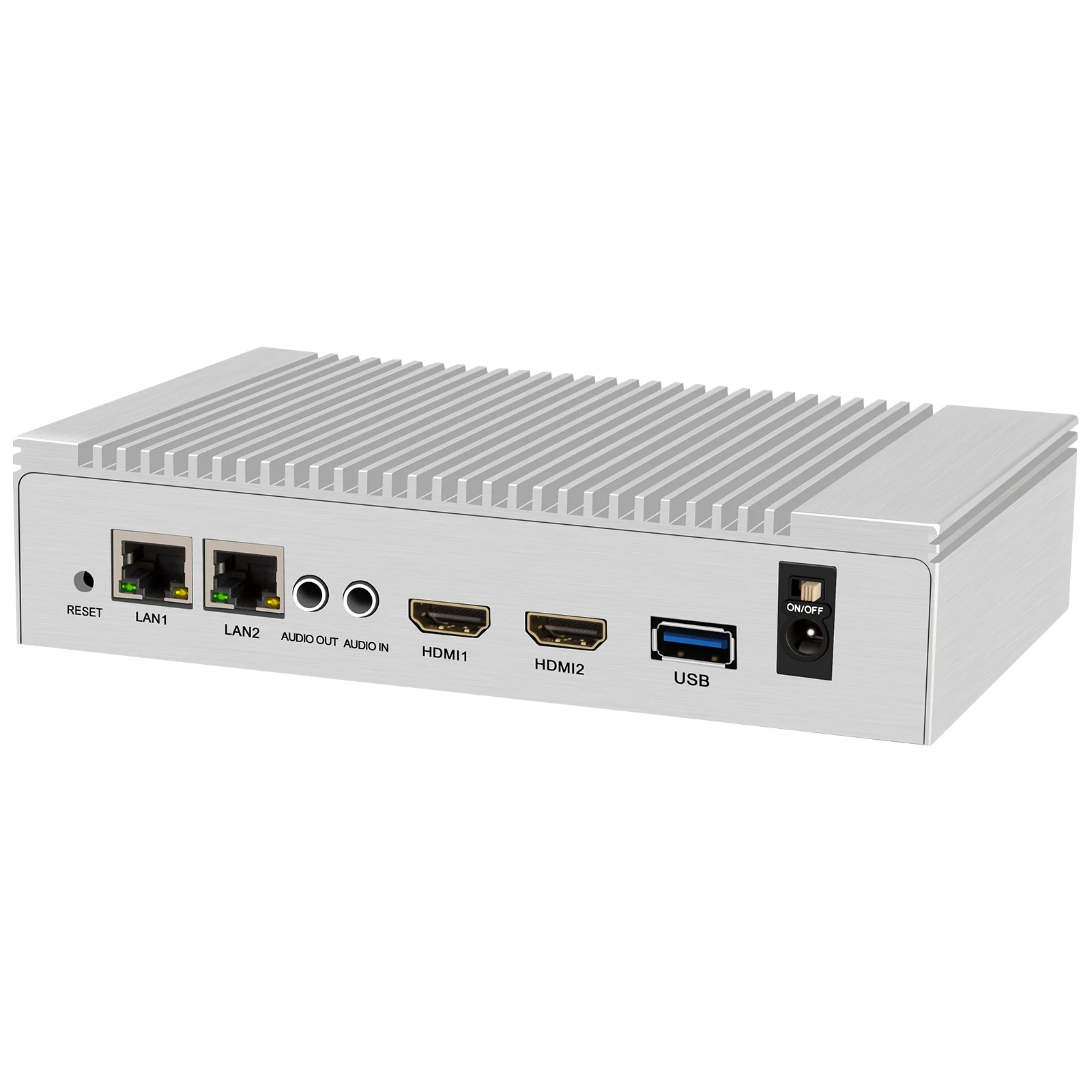 URayTech 4K 60fps IP-камера декодер с двойным выходом HDMI, декодер потоковой передачи видео для преобразования RTSP RTMP SRT ONVIF HLS UDP