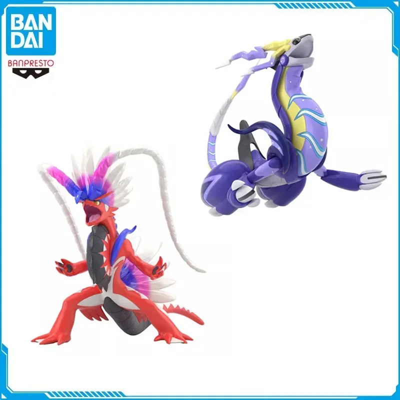 

BANDAI Original Pokemon Scale World Paldea Region Miraidon Koraidon Anime Action Figures Model Collection Model Toy Kids Gift