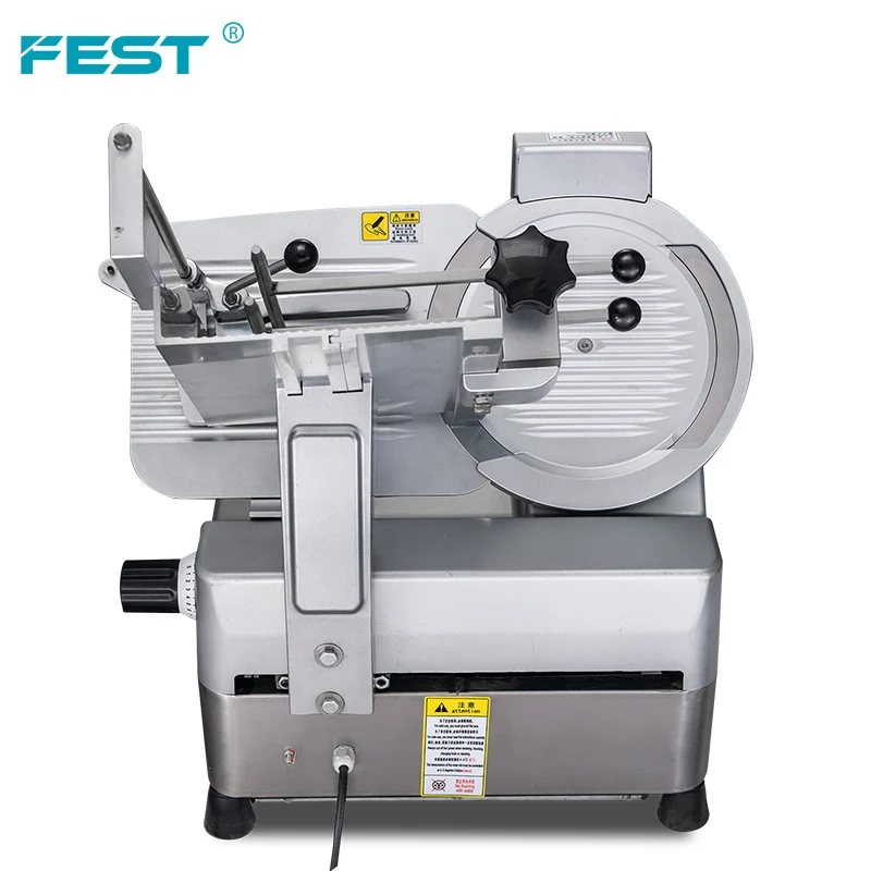 Commercial Beef Slicer Machine Thin Lamb Roll Meat Slicer Automatic 300mm Knife Frozen Meat Cutting Machine