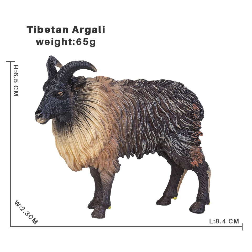 Solide Simulation wilde Zoo Tier Antilope Giraffe Panda Schwein Modell Action figuren Elefant Tiger Figuren Spielzeug für Kinder – Detail 13