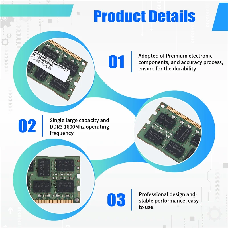 

A08E-DDR3 16 ГБ 1600 МГц RECC Ram PC3-12800 Память 240Pin 2RX4 1,35 В REG ECC RAM Память для материнской платы X79 X58