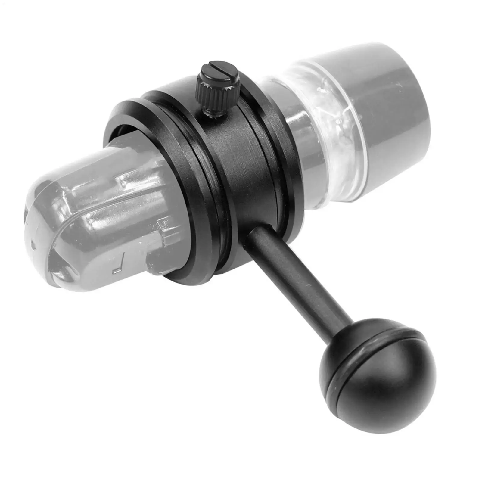 Diving Flashlight Clamp Lightweight Aluminum Alloy Diving Light Ball Head Clip for Underwater Photography Camera Action Camera