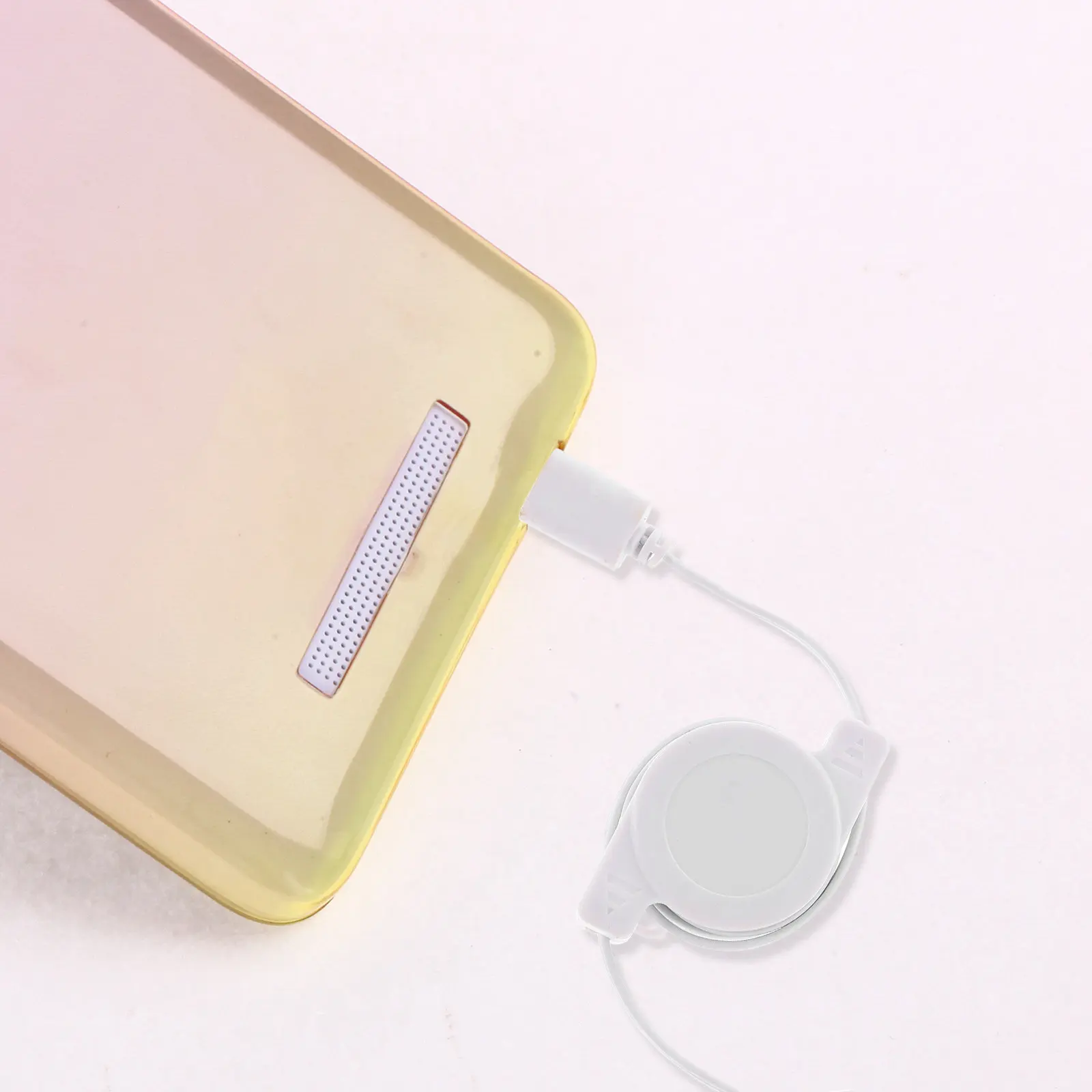 

2Pcs Flexible Stretch Data Cable Type-C Charging Line Portable Mobile Phone Charger Universal Type-C Device Cable