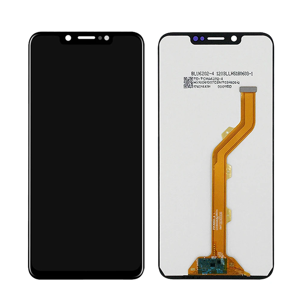 6.2inch Original For Infinix Hot 7 X624 LCD Display Touch Screen Digitizer Assembly For Infinix X624B LCD Repair Replacement