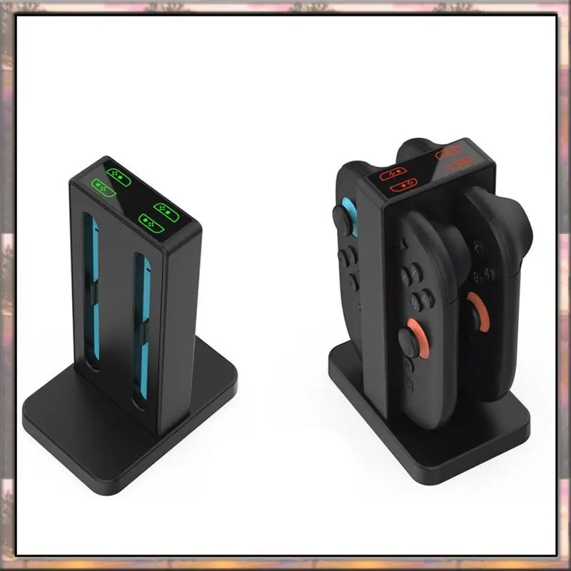 

BAAZ HOT 4In1 Charging Dock For Switch 2 Controller Charging Station Base With Indicators For NS Switch 2 Joy-Con Charger