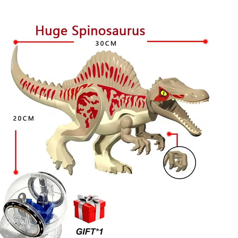 28 Arten Jurassic Dinosaurier Welt Bauklötze Tyrannosaurus Indominus I-Rex Mit Flucht-Gyrosphäre Bausteine Spielzeug