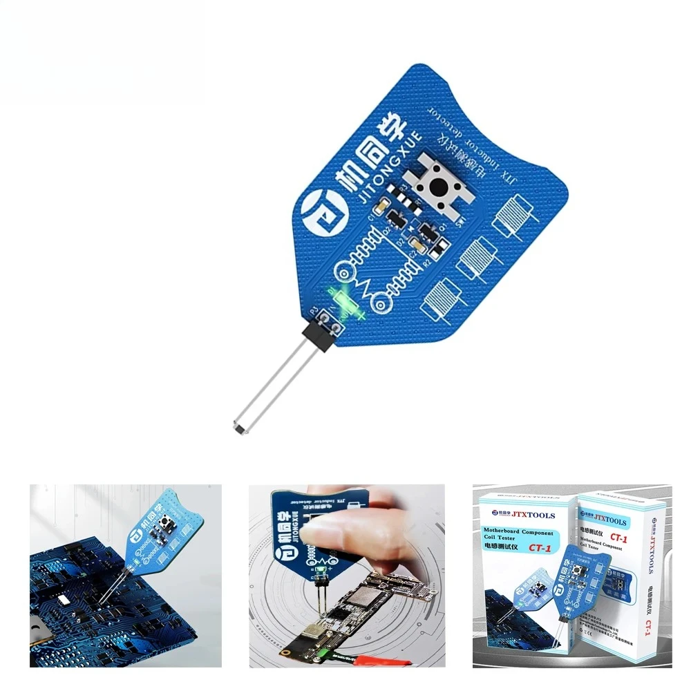 Motherboard Coil Tester Inductor Detector Tool for PC Repair Electromagnetic Induction Quick Fault Check
