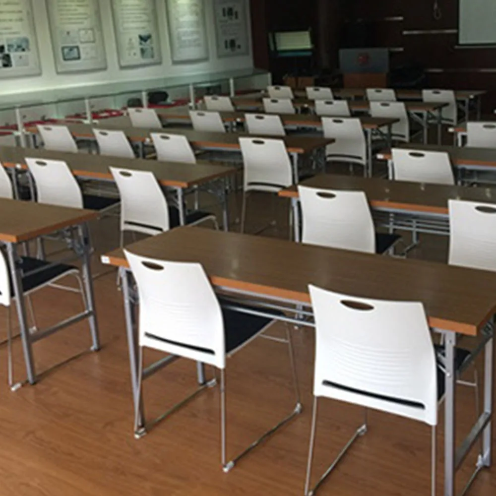 New Training Conference Chairs Solid Steel Frame Conference Room Foldable Chair Elasticity Cloth Reception And Negotiation