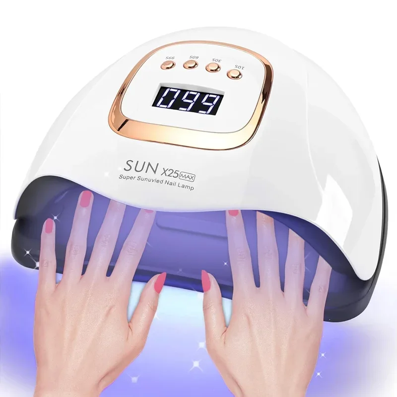 

Ultraviolet Nail Drying Lamp Quick Drying Intelligent Induction 57/81 Lamp 180° Can Be Timed and Irradiated Without Blind Spots