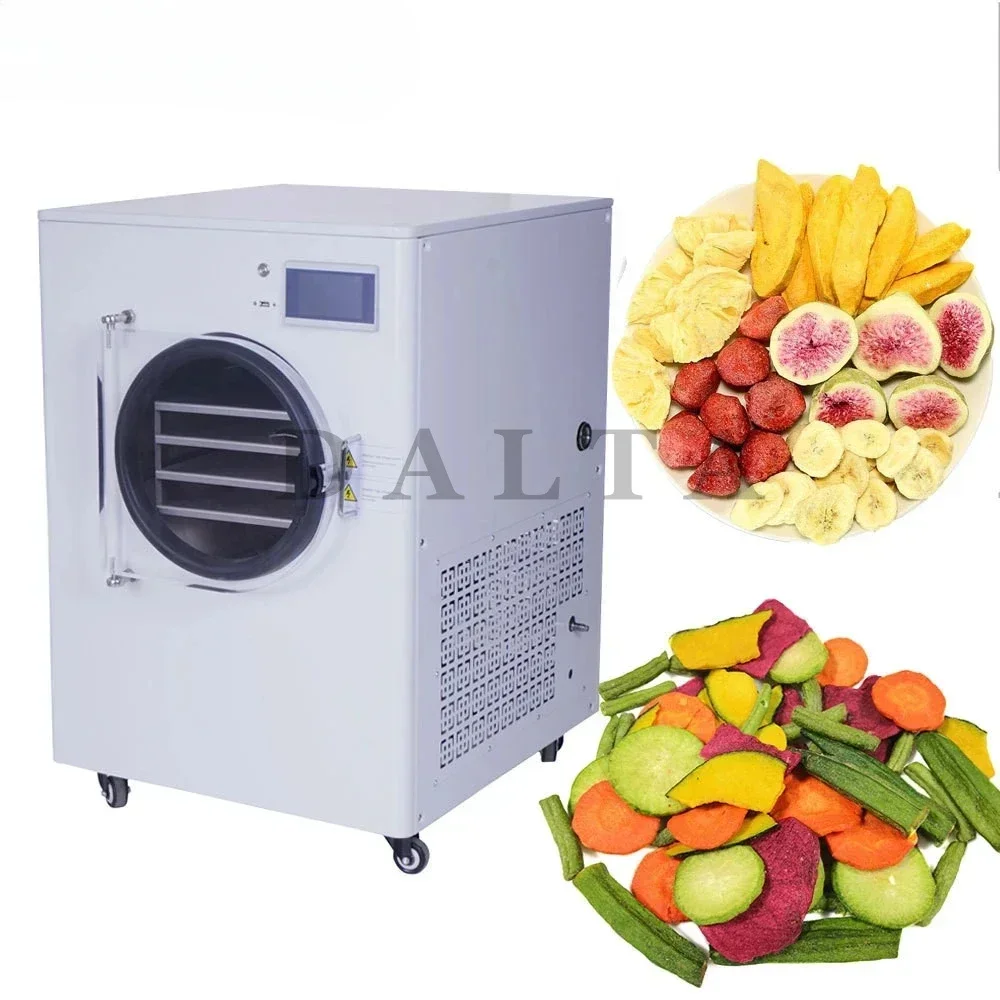 0.1-0.6㎡ Home Use Vacuum freez Dryer Lyophilization Machine Multifunctional Lyophilizer for Vegetables Fruit Meat and Pet Food