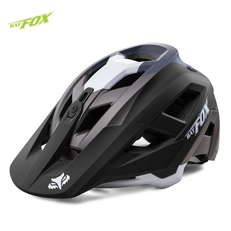 Cascos bat fox Mtb casco de ciclismo para hombre casco bicicleta mtb cascos para ciclismo adulto mtb casco de bicicleta