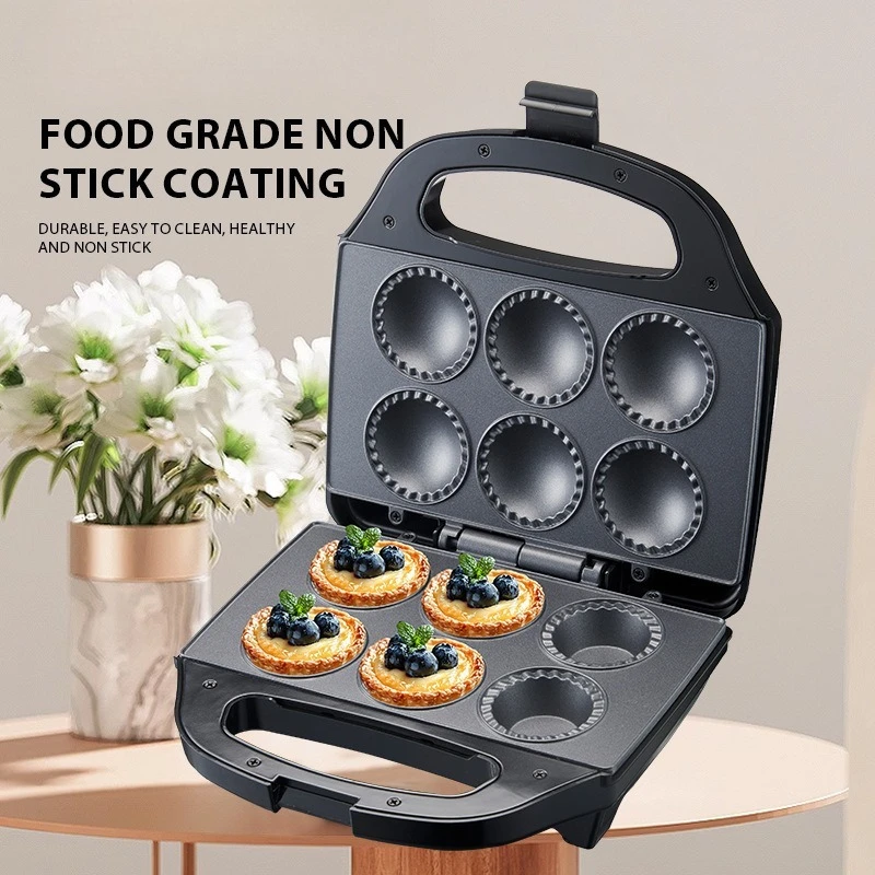 

Многофункциональная машина для приготовления мини-пирогов, куисшей, яичных тартов, вафель, пончиков и тортов, 750 Вт, 220 В