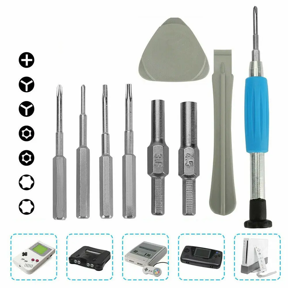 Screwdrivers Set For Switch N64 NES Joy-con Wii Triwing Game Machine Repair Screwdrivers Game console Disassembly tool