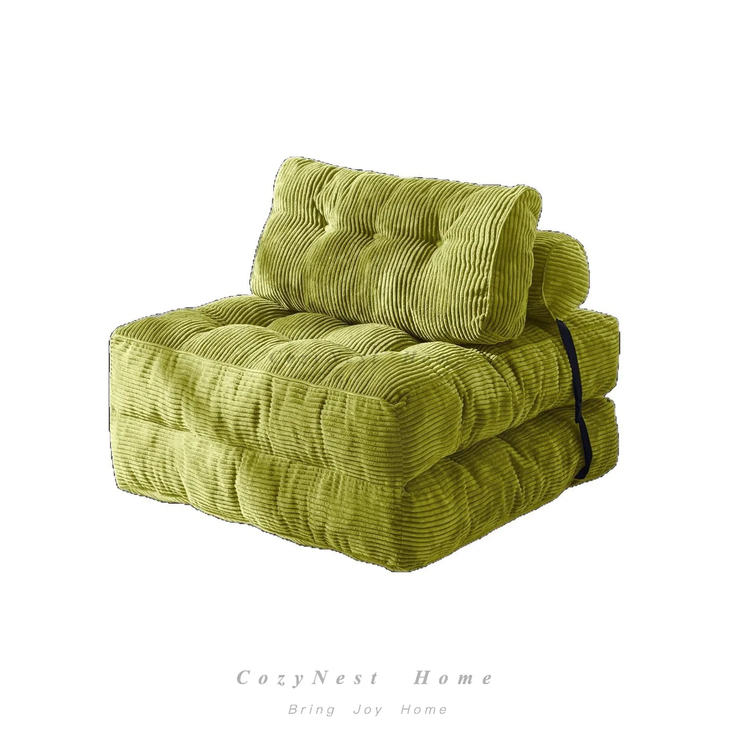 For reclining tatami vacuum compression sofa folding comfortable living room lounge bedroom small apartment
