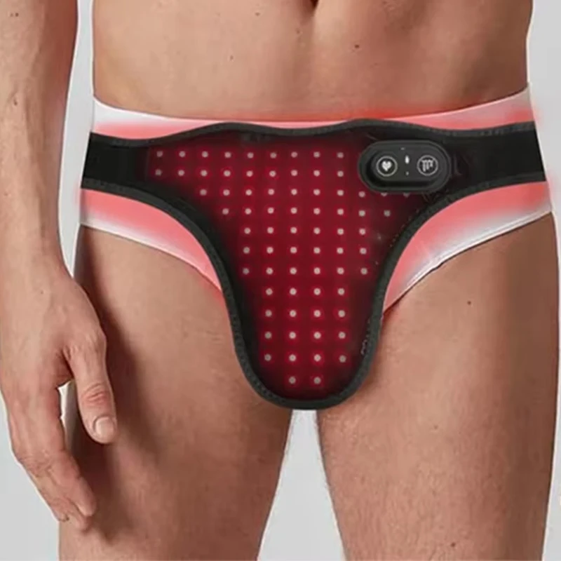 

LED Red Light Thermal Therapy Massage Belt For Heating Reproductive Organs Prostate Health Abdominal Pain Relief And Pets