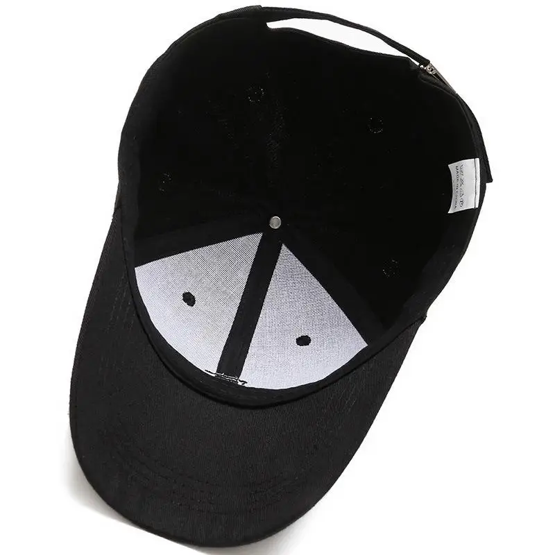 Hat Trendy Simple Three Horizontal Bars Summer Baseball Men Women's Fashion Leisure Sunshade Cap