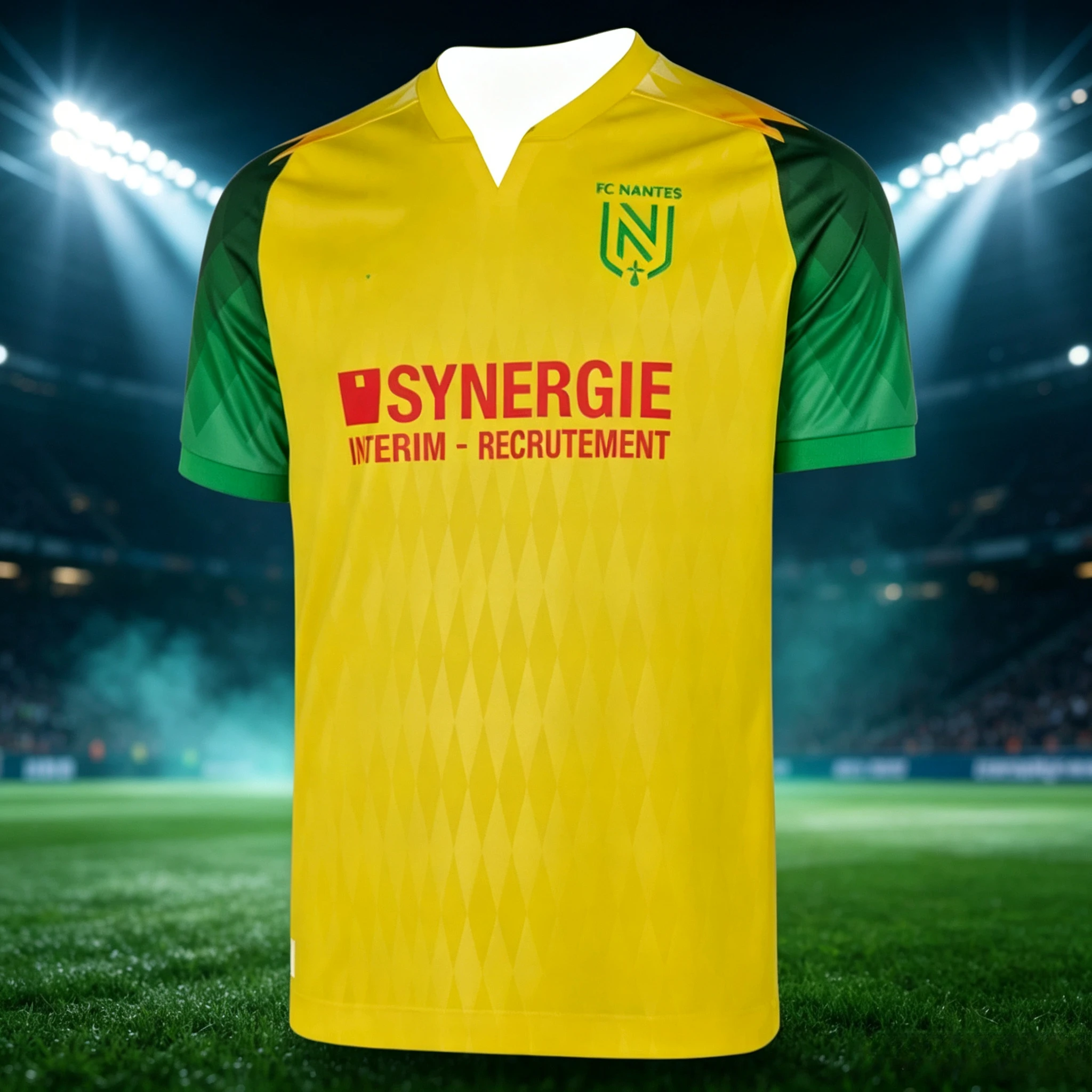 Camisetas de Fútbol Local del FC Nantes 26-27, Diseño 3D, Jersey de Fútbol 2026, Camiseta Deportiva de Verano para Hombre, Transpirable, de Secado Rápido, Estilo Y2K