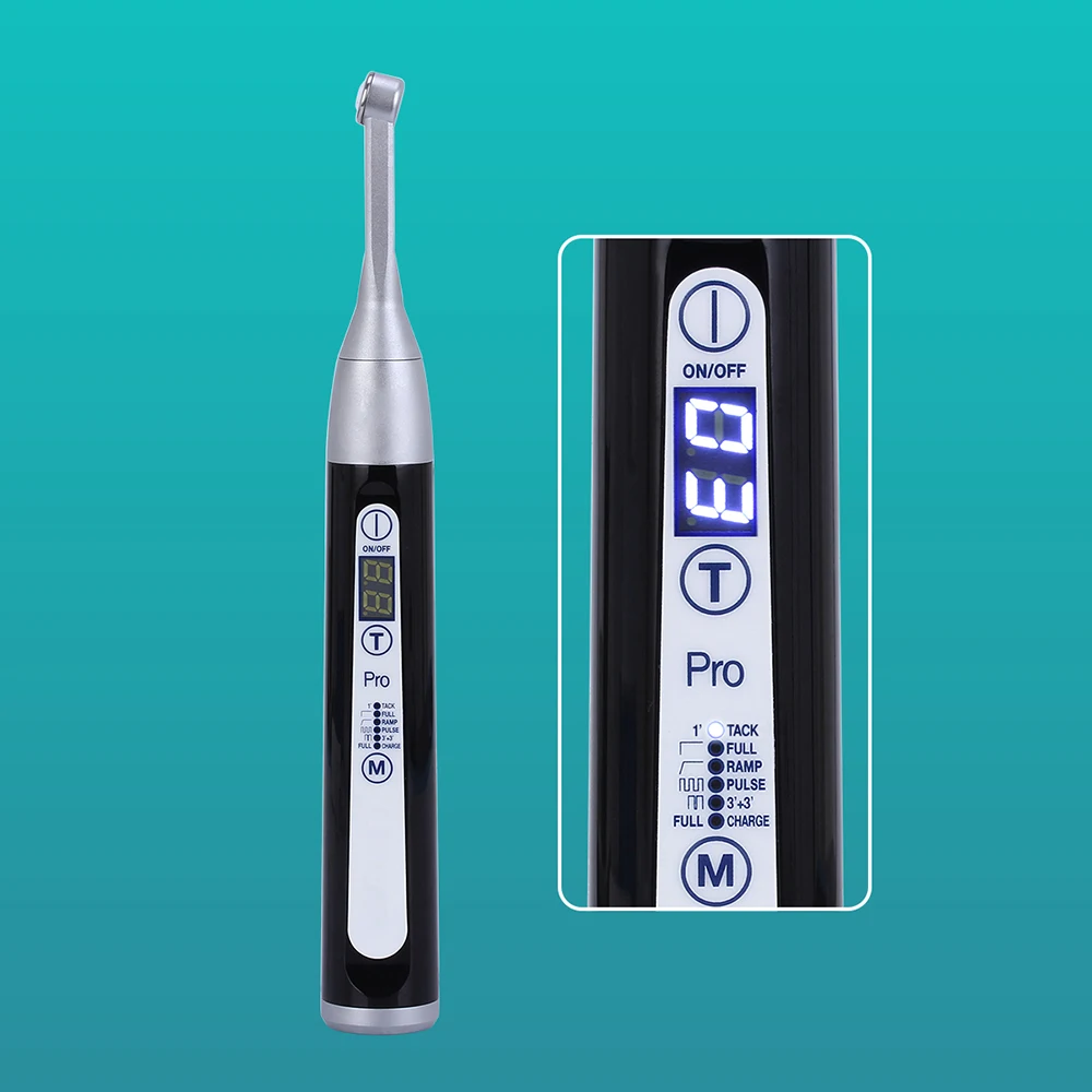 AZDENT Dental Wireless LED PRO105 Curing Light Lamp 1 Second Curing High Power Wide Spectrum