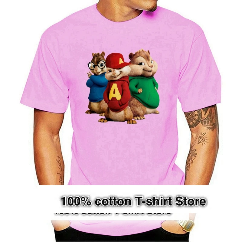 

Men Animated Comedy Alvin And The Chipmunks T Shirt Women