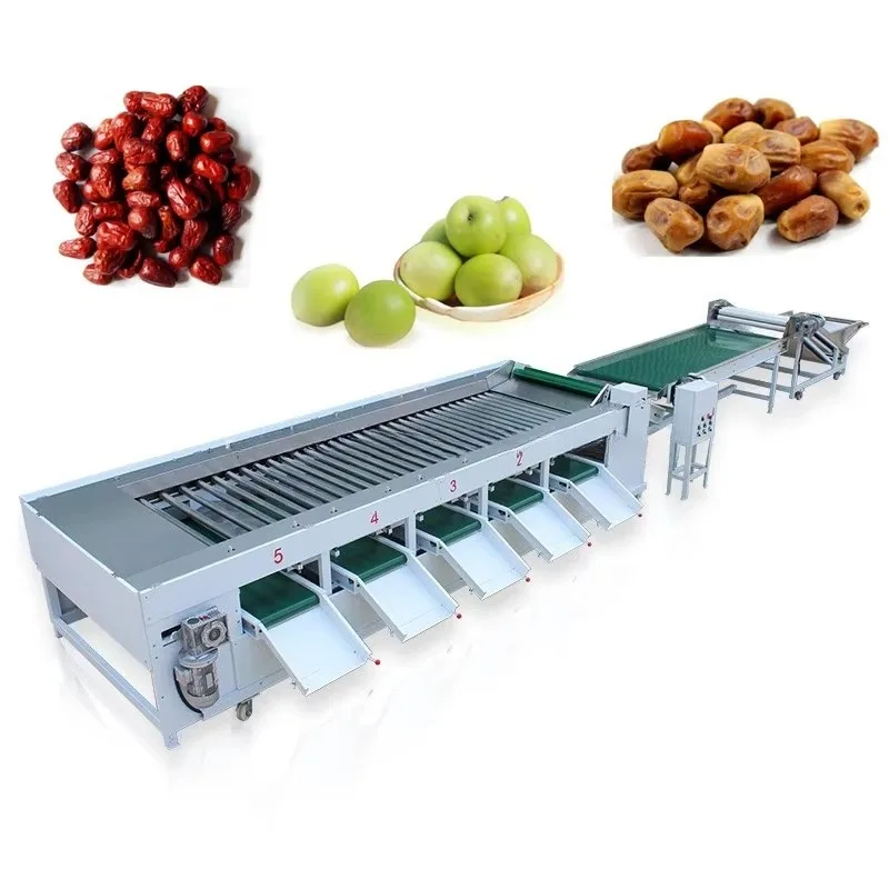 Automatic Vegetable Weight Classifier Fruit Sorting Grader Machine  Fruit Sorting Machine mango Potato Sorter Machine Customized