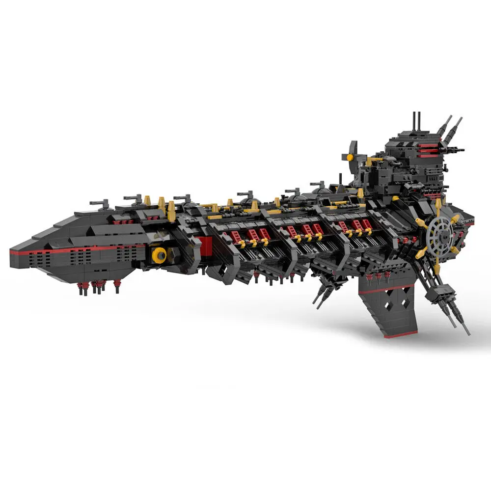 

MOC-161010 Battleship with Stand from Most Popular Miniature Wargame 2346 Parts