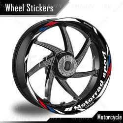 Per F900R F800R F900XR S1000RR S1000R S1000XR R1200R R1250RS adesivo ruota moto cerchio decalcomania mozzo striscia accessori nastro
