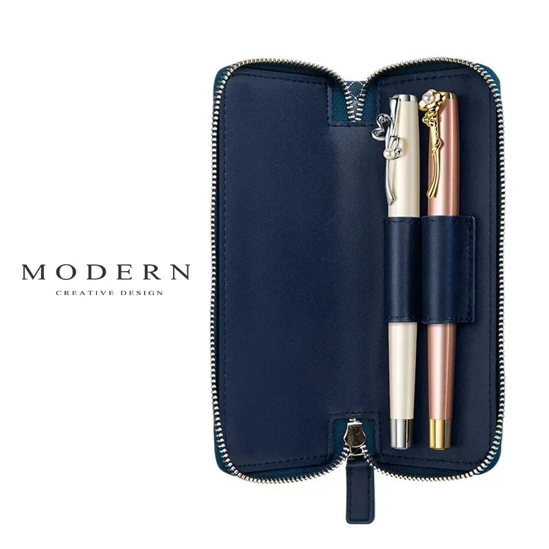 

Креативная водонепроницаемая и грязеотталкивающая тканевая сумка для хранения ручек, простая и удобная деловая сумка для ручек.