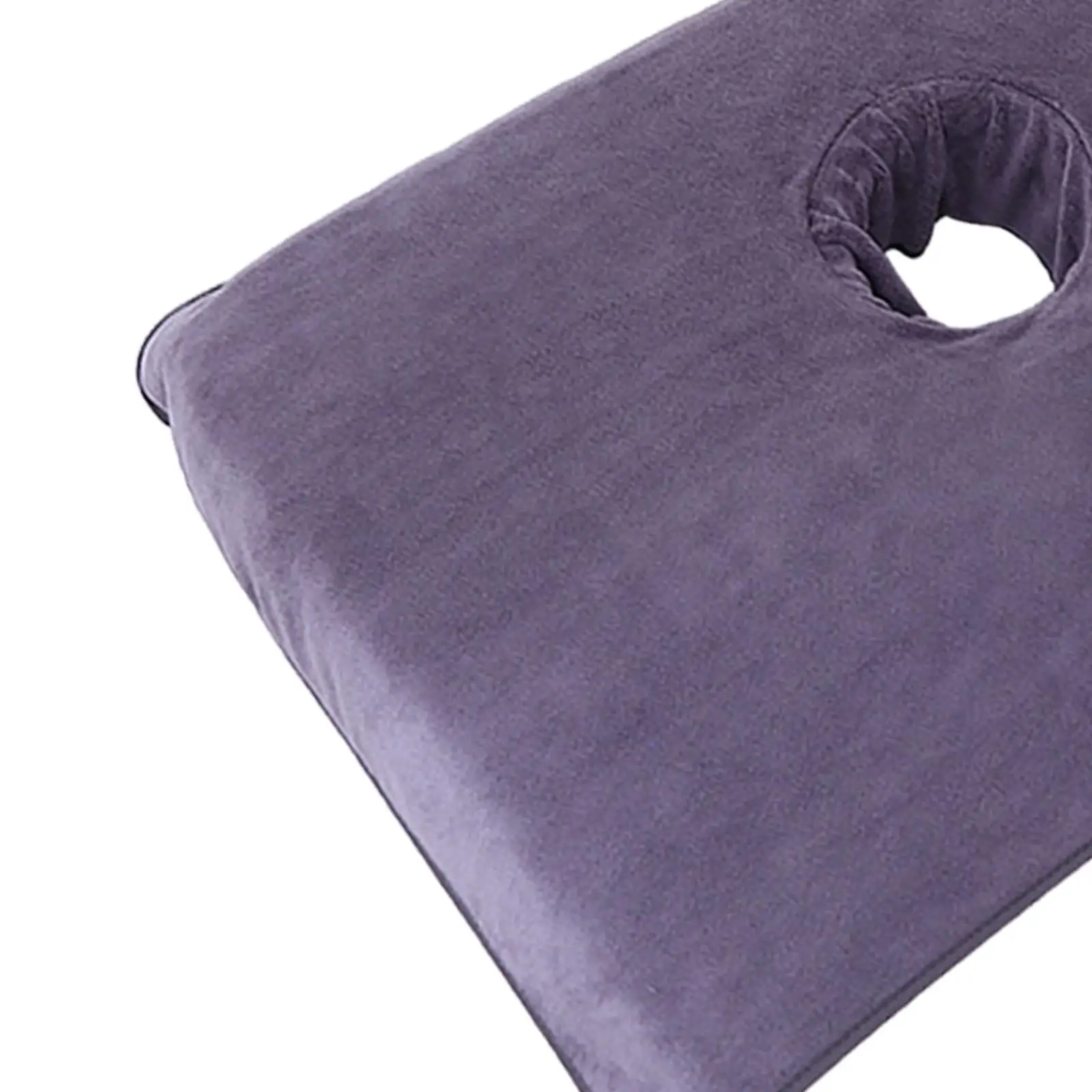 Reusable Comfortable Fiber Massage Bed Sheet with Absorbent Face Pillow Hole for Beauty Wash and Spa Massage Tables