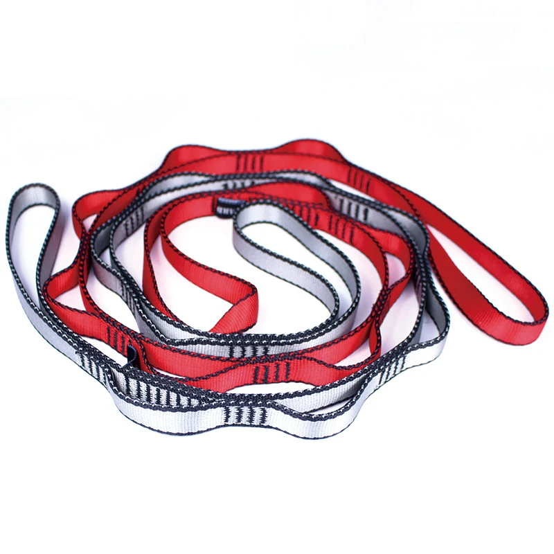 Faixa de extensão de ioga aérea, camada dupla, poliéster de alta resistência, corda de margarida, faixa elástica, corda de ioga