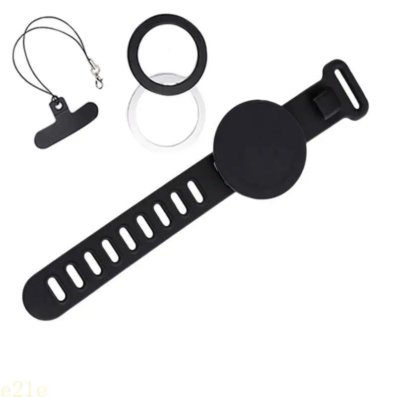 

E21E 24cm/28cm Wrist Strap Phone Holder for Phone 16 15 14 Wristband Phone Holder Armband Stand Easy To Disassemble