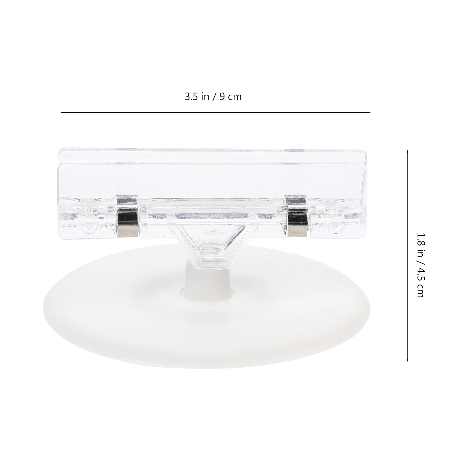 

10 Pcs Disc Clip Short Number Supermarket Shelf Label Rack Holder Supplies Commodity