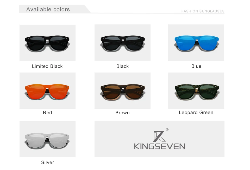 KINGSEVEN 2024 Neue Marke Design frauen Gläser TR90 Polarisierte Sonnenbrille Männer Retro Sonnenbrille Sonnenbrille Herren – Detail 3