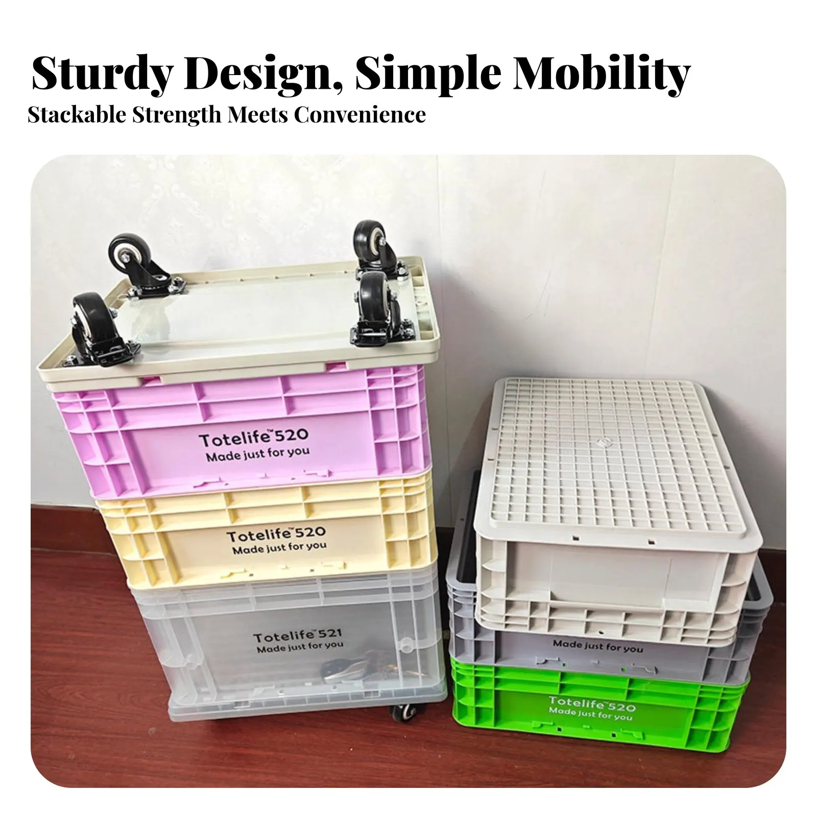 

Универсальный контейнер с крышкой, прочный и функциональный, большой вместимости, для домашнего декора