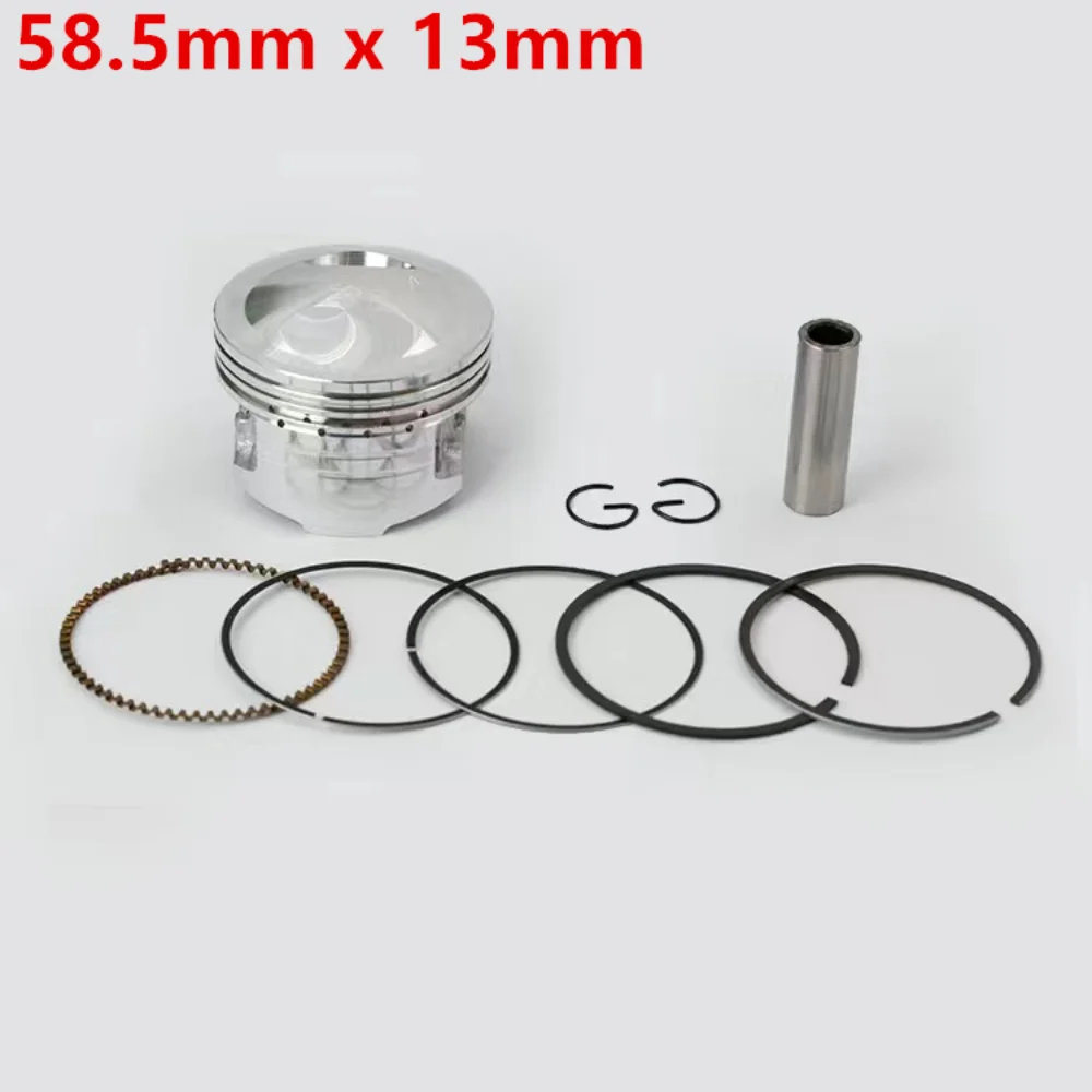 

For Gn125 Gs150 Gy6 Cb250 Cb200 for Zongshen Motorcycle Parts for CG250 CG250 Zongshen Water-cooled Piston Ring Piston Assembly