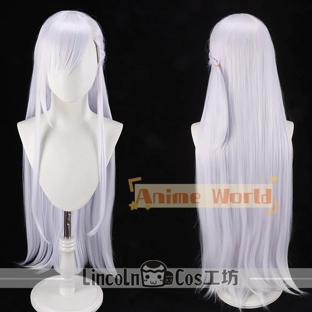 

Anime Azur Lane Belfast Cos Cosplay Wig Halloween Carnival Party Props Synthetic Hair Heat Resistant Fiber + Wig Cap