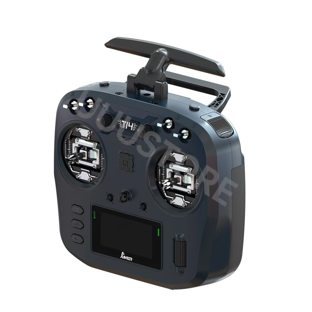 

T14 2.4GHz/915MHz Jumper 1W ELRS VS-M CNC Hall Sensor Gimbals 2.42" OLED Screen EdgeTX Radio Controller for FPV RC Racer Drone