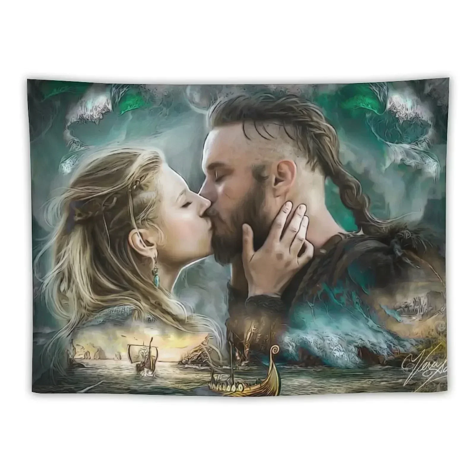 

Kingdom Of Odin VKS Tapestry Home And Comfort Decor Decor For Bedroom Tapestry