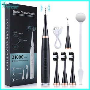 Dental Scaler Ultrasonic Scaler Tooth Cleaner Dental Stone Removal Electric Teeth Cleaner Calculus Stains Tartar Remover Oral