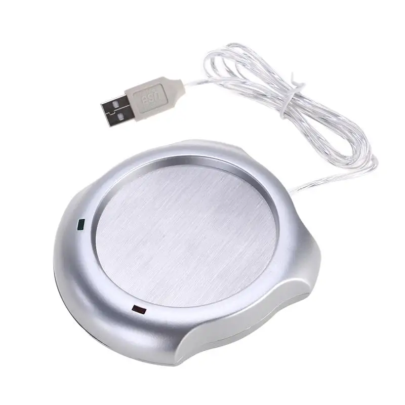 Electric Heating Dish Desktop USB Mug Warmer Electric Tea Coffee Cup Warmer Heater Plate for Desk Usb Cup Warmer Accessories